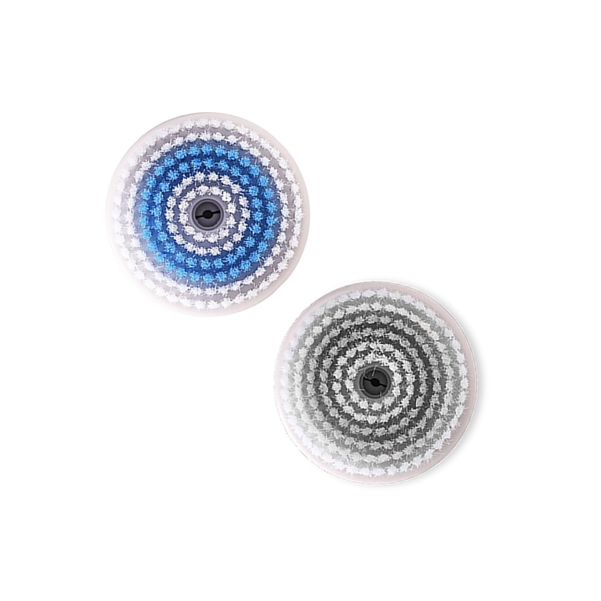 UMICKOO Facial Cleansing Brush Head 2 Count (Pack of 1), White