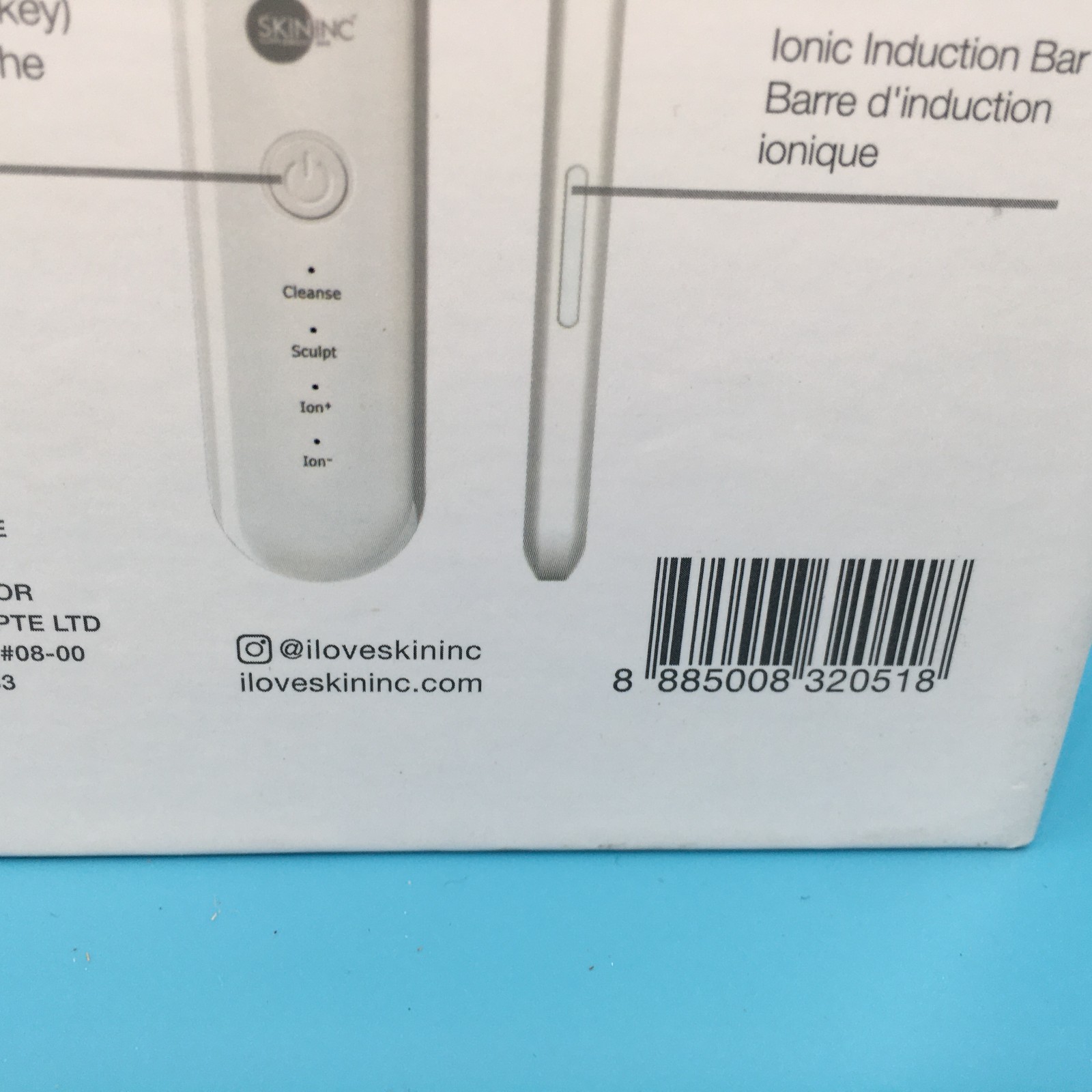 Skin Inc Deepcare Flash Facial Spatula 5-in-1 Ultrasonic Device