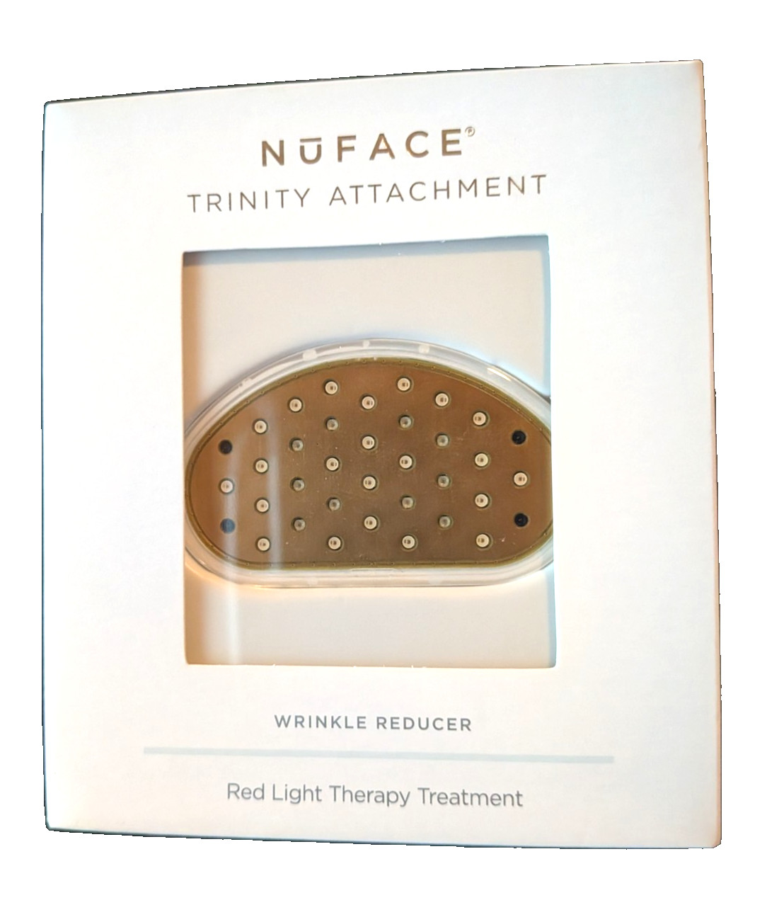 NuFace Trinity Attachment: Wrinkle Reducer & Red Light Therapy Treatment SEALED