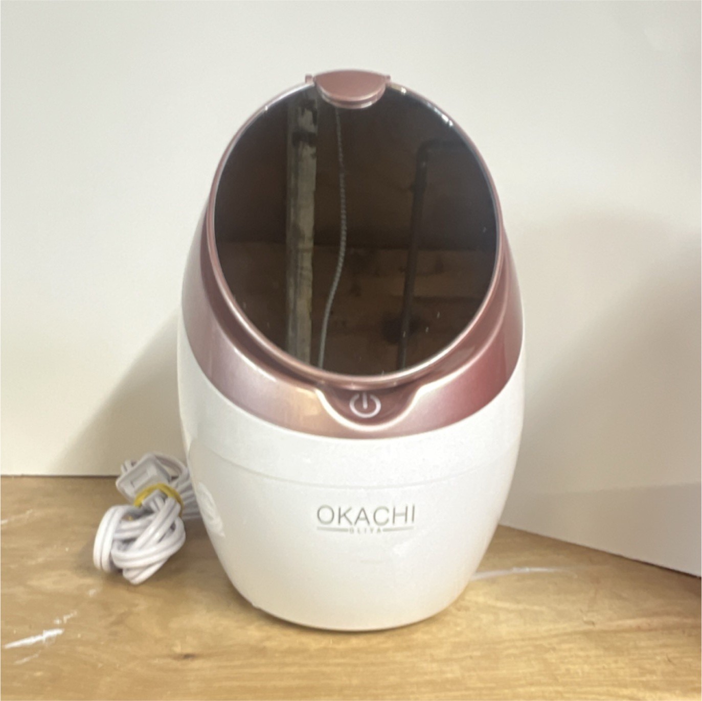 Okachi Gliya OG-2886 Electric Facial Steamer White Pink Plastic 120V