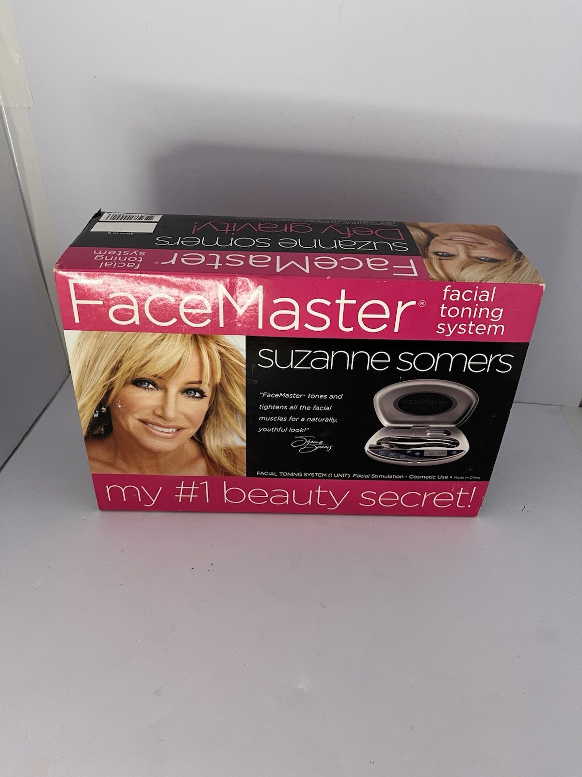 FaceMaster Facial Toning System Suzanne Somers W/Serums NEW