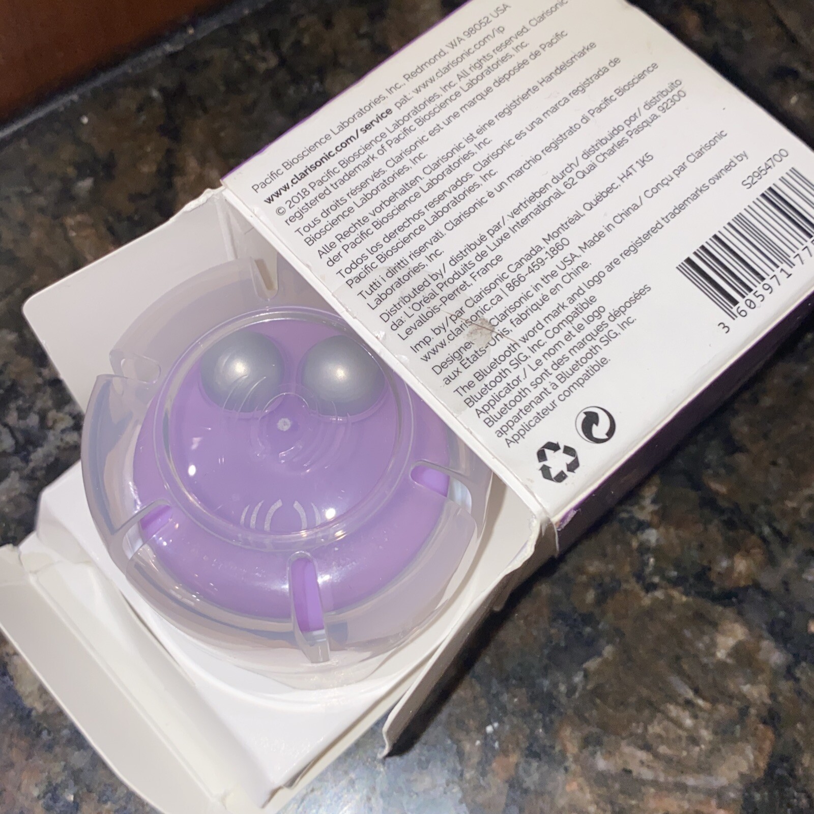 New Clarisonic Sonic Awakening Eye Massager Head Bluetooth Enabled Smart Devices