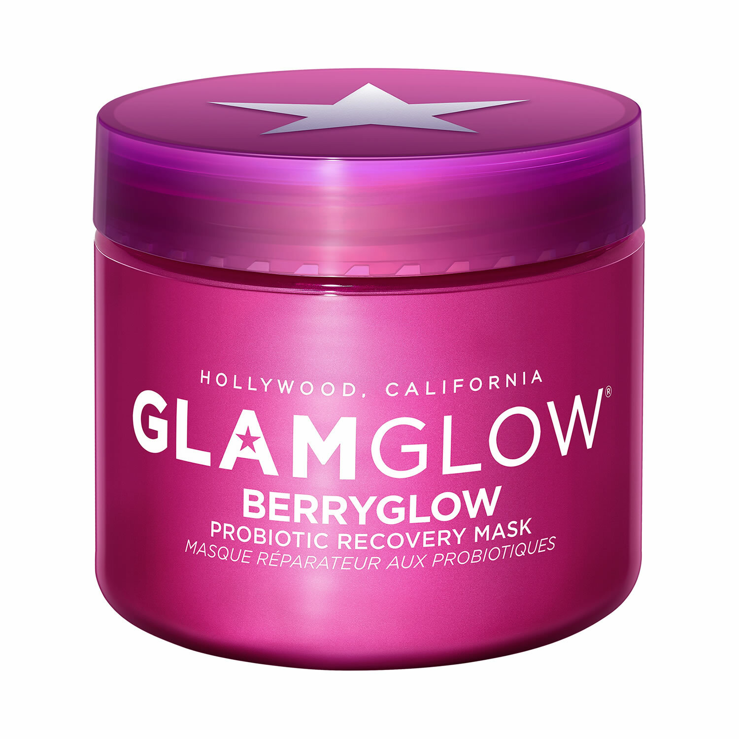 GLAMGLOW Berry Glow Probiotic Recovery Mask 2.5 OZ Full-Size (NEW Without Box)