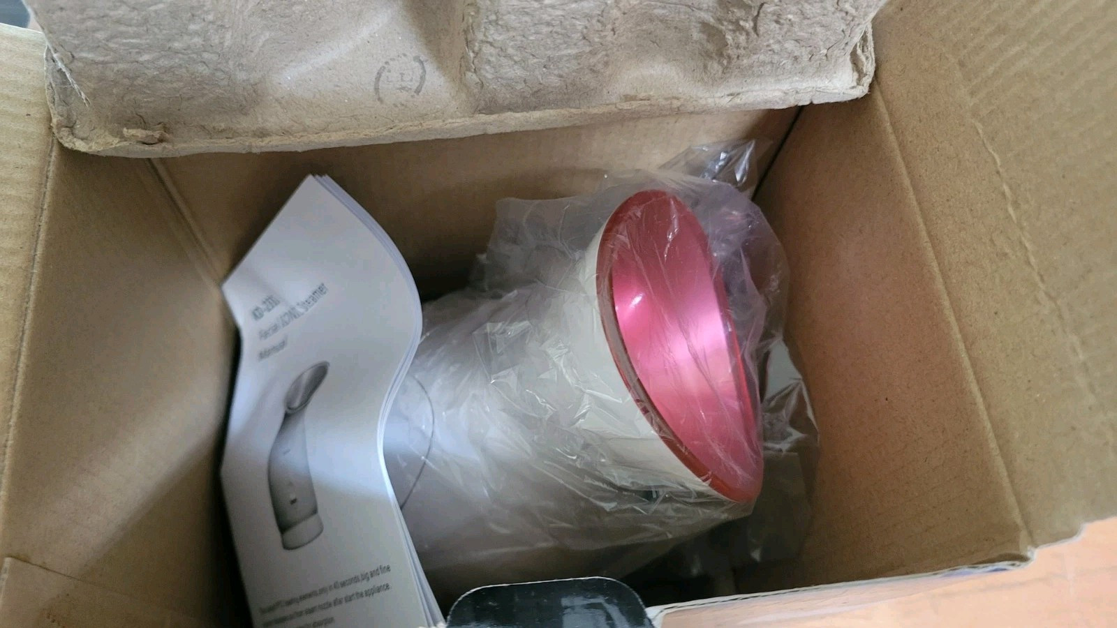 NANOCARE Facial Ionic Facial Steamer Model KD-2331 PINK NEW TEI SPA ESSENTIALS