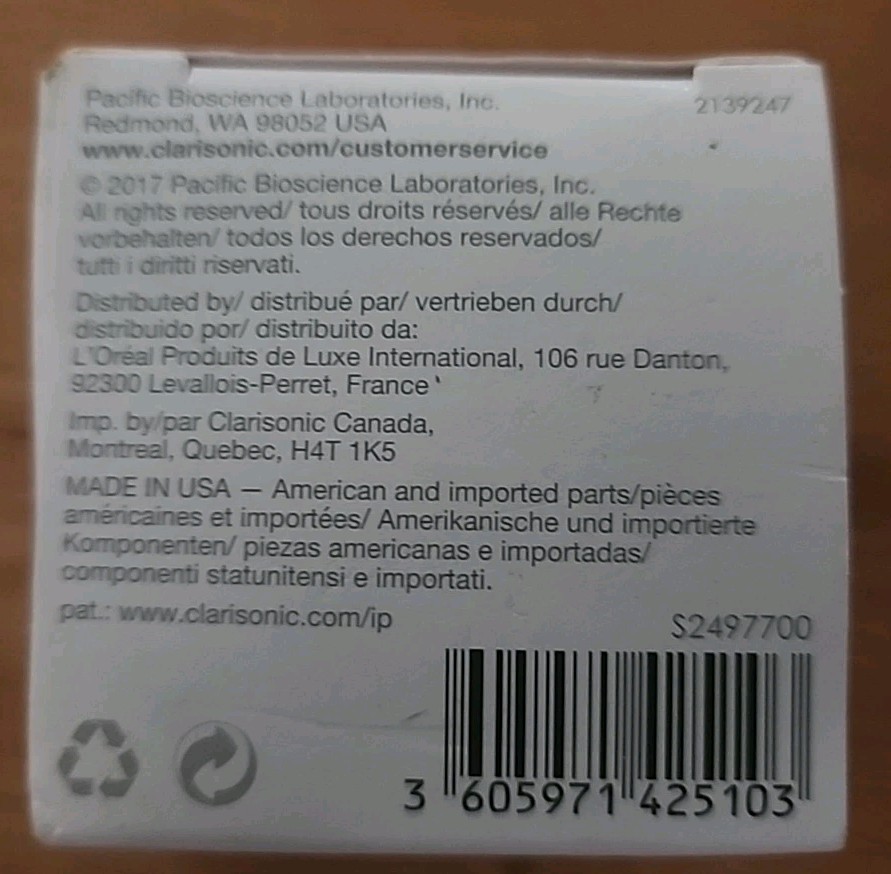 Clarisonic Revitalizing Cleanse Brush Head Replacement Rare One NEW