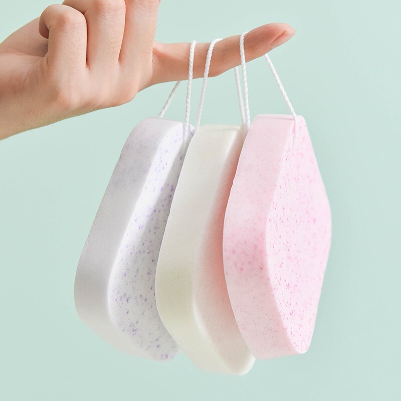 Cosmetic Facial Spa Sponges Makeup Remove Exfoliating Pad Puf Soft Facial Sponge