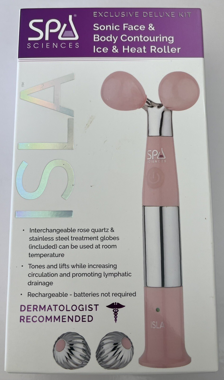 Body Contouring Ice & Heat Roller, New