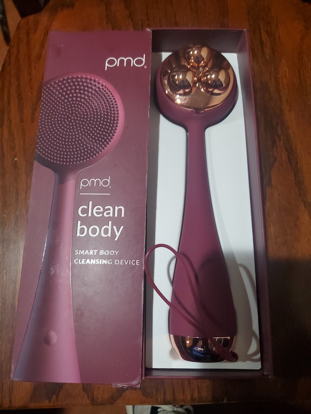 PMD Clean Body Smart Body Cleansing Device,Complete Set 4003-Berry New open Box