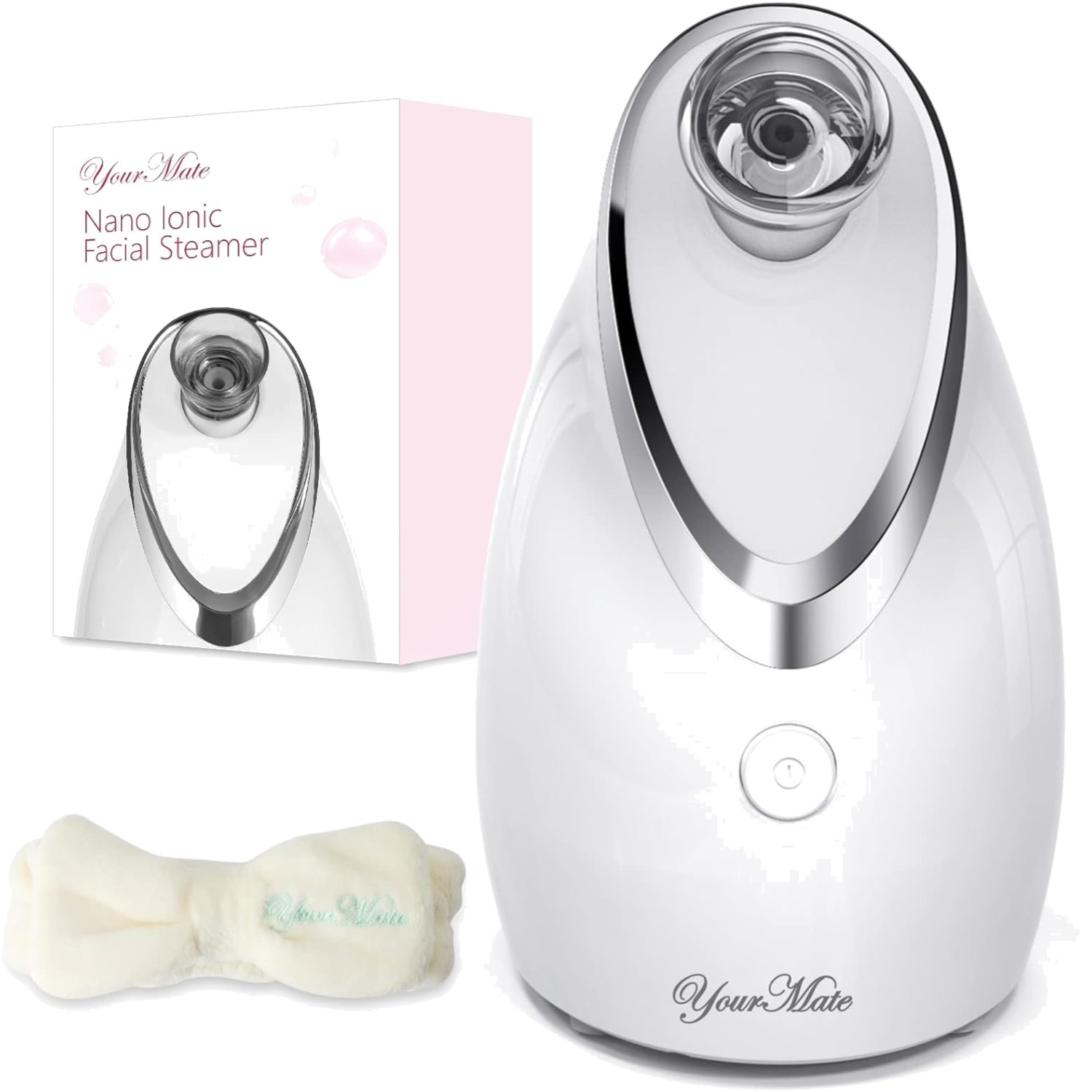 Deep Hydration Facial Steamer – Nano Ionic with Adjustable Mist for Glowing Skin
