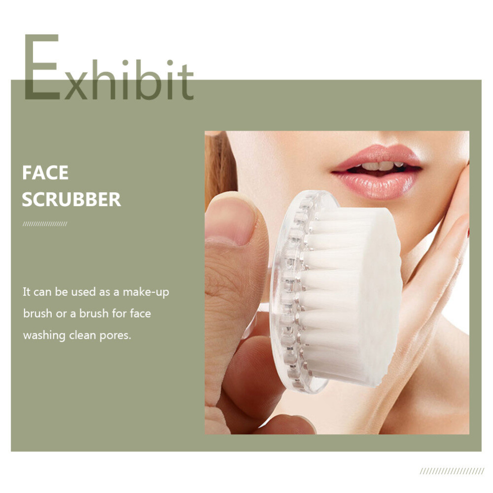 Hand Scrubber Exfoliating Brush for Face Scalp Dry Body Facial