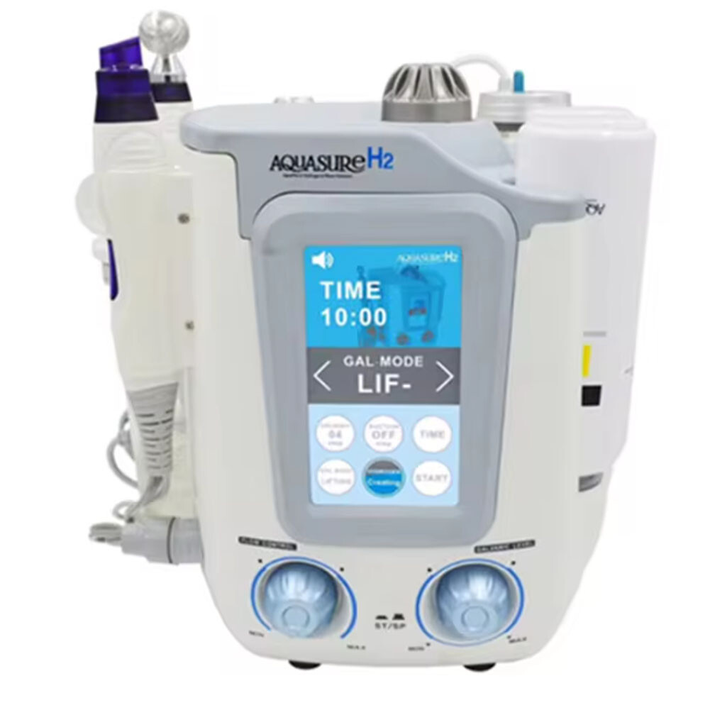 6 in 1 Aquasure H2 Facial Skin Care Beauty Machine with Oxygen Spray Moisturizer
