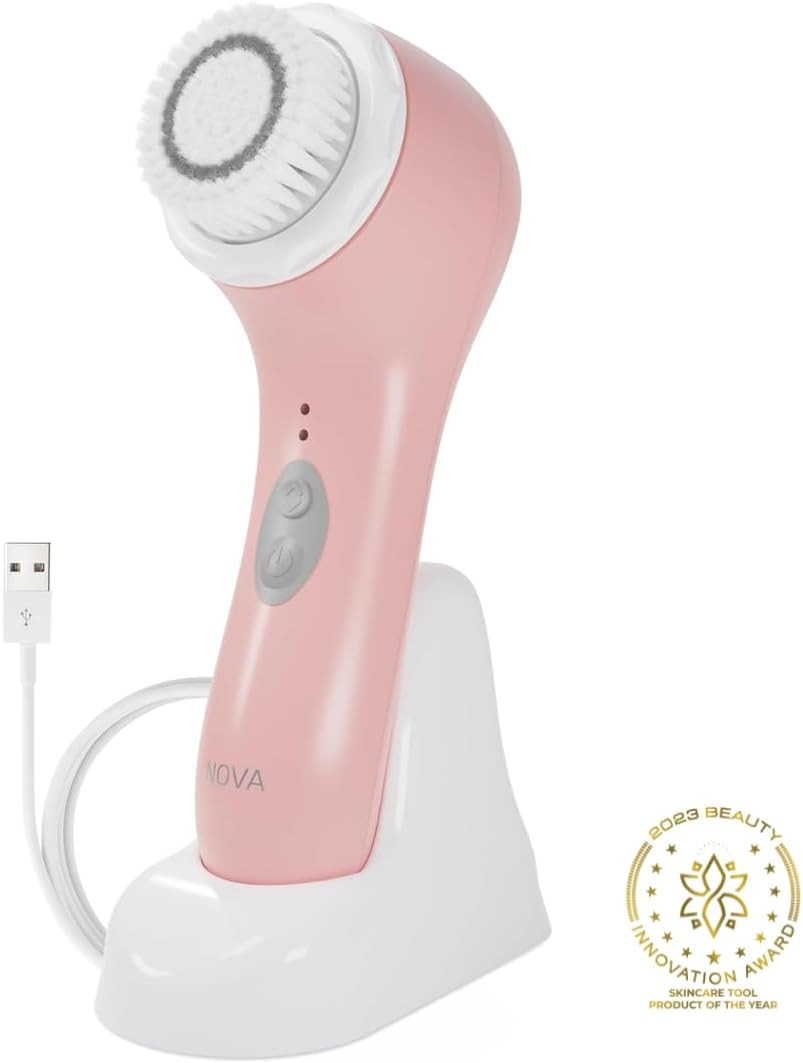 – NOVA – Sonic Cleansing Brush with Bristles & Infusion System – Anti-Aging Faci