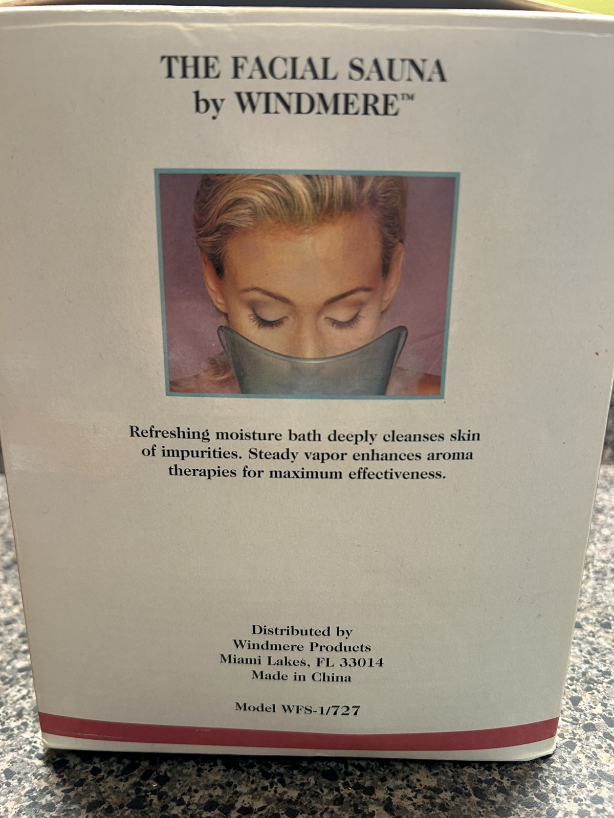 Facial Sauna By Windmere New in Box