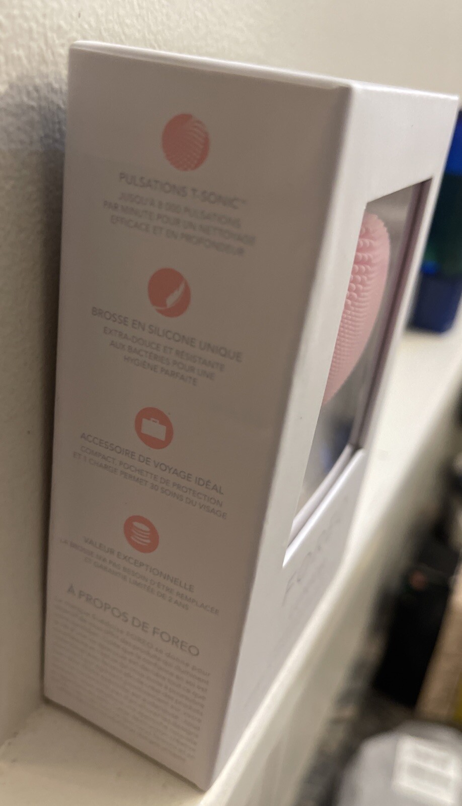 FOREO LUNA go Normal Skin Facial Brush & Anti-Aging Device PINK New