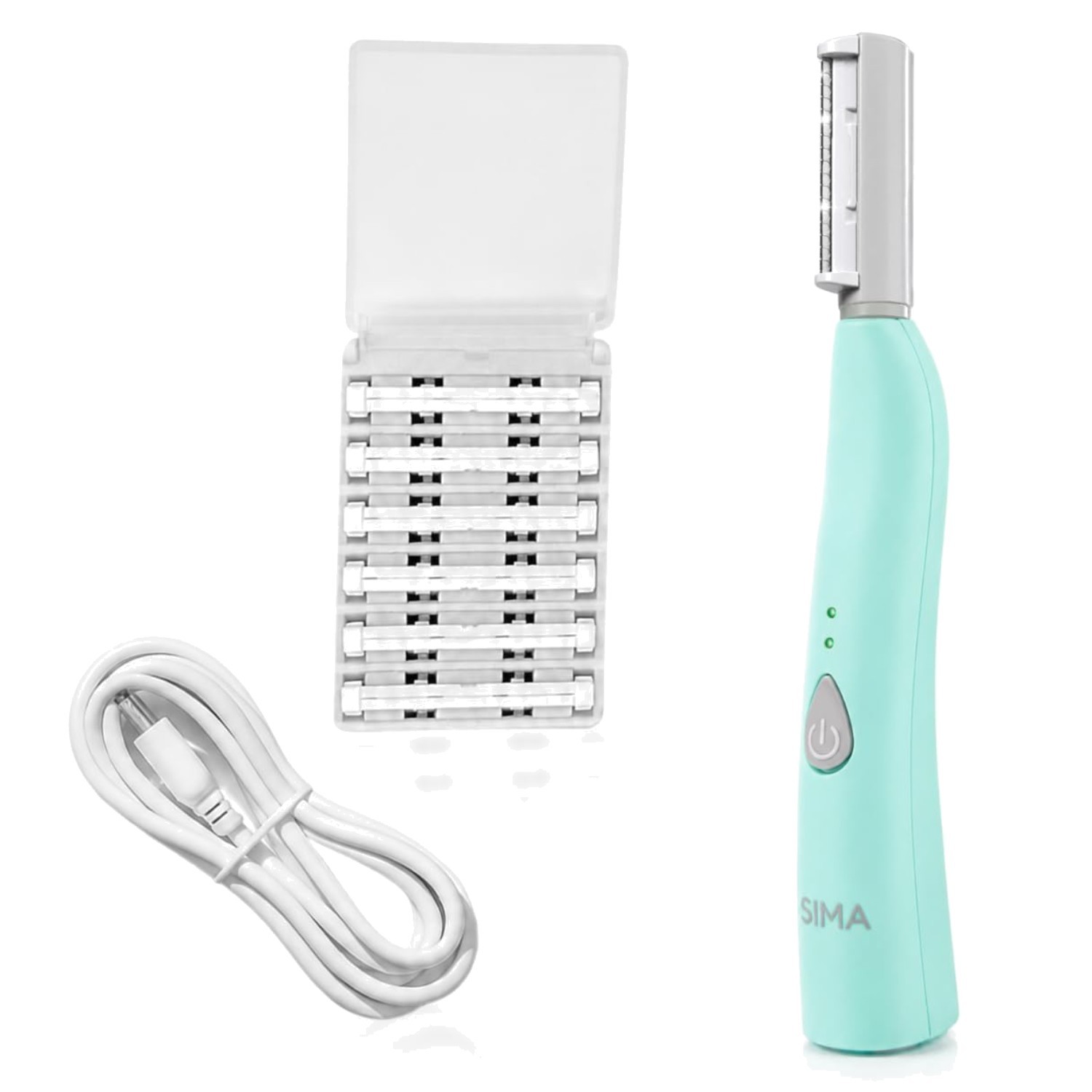 SIMA Patented Dermaplane Razor – Painless & Rechargeable