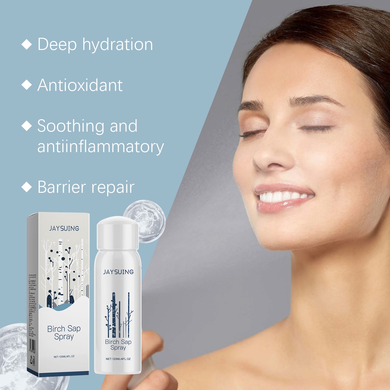Birch Sauce Spray Hydrating Nourishing Soothing Repair Toner