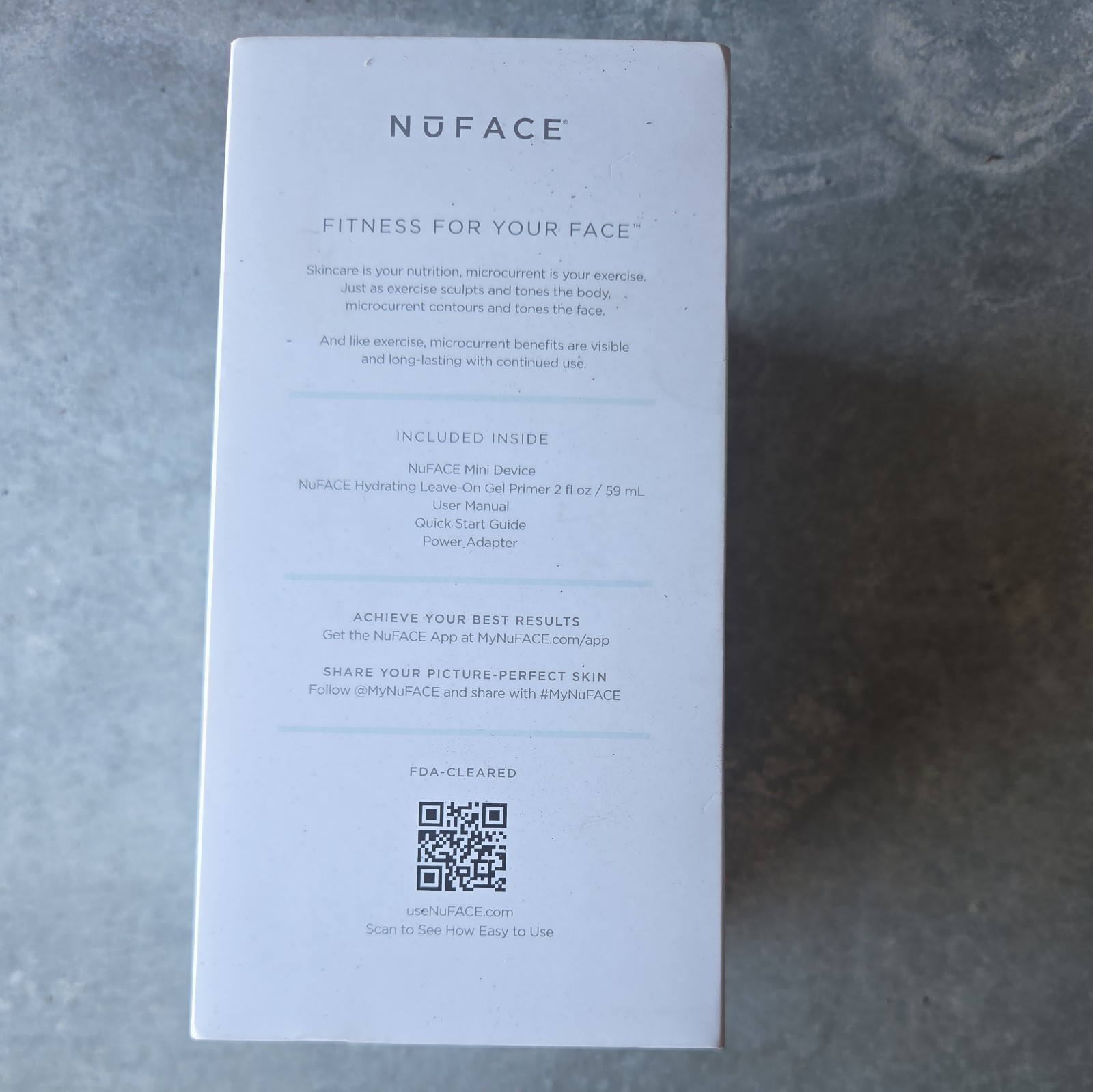 NuFACE MINI Petite Facial Toning Device – Brand New – Free Shipping!