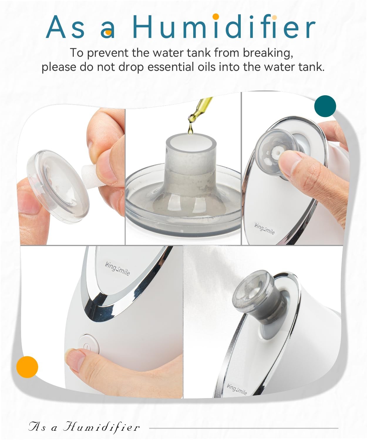 Facial Steamer Nano Ionic Warm Mist Aromatherapy Humidifier Skin Spa Home Use 80