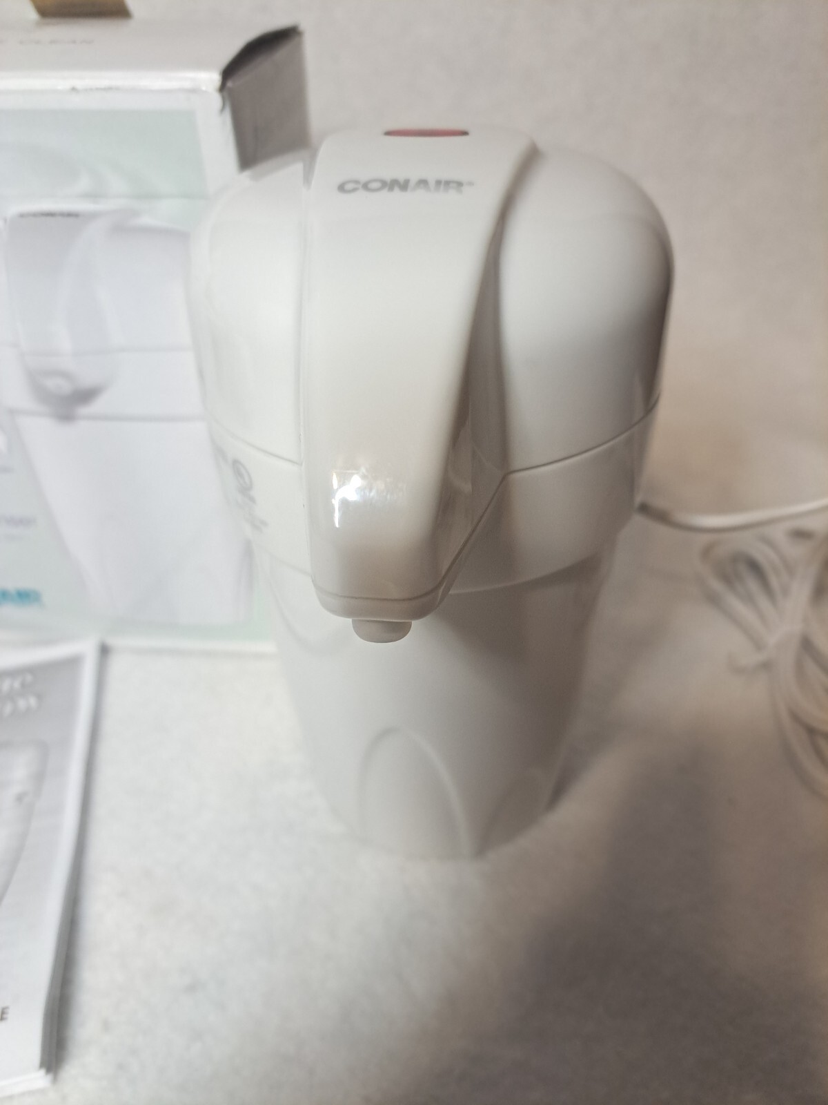 Conair True Glow Heated Lotion Dispenser Warmer -Uses any Lotion- New In Box