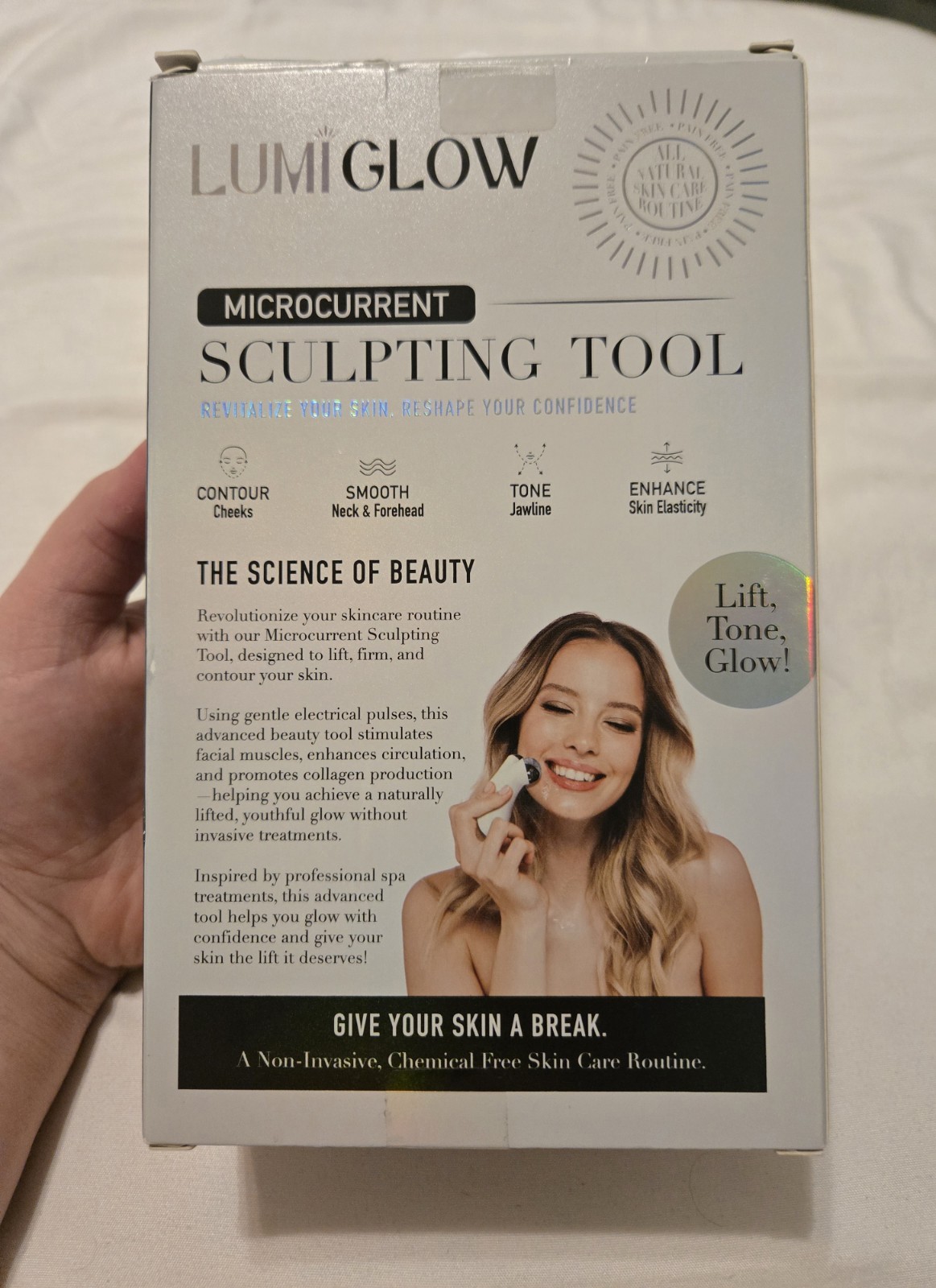 LUMI GLOW Microcurrent Sculpting Tool