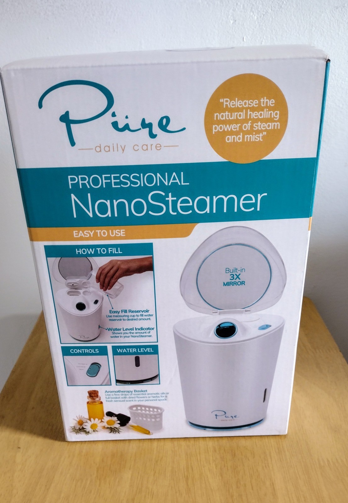 NanoSteamer Professional 4-in-1 Nano Ionic Facial Steamer for Spas NIB