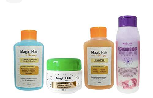 Magic Hair Therapy Shampoo, Acondionador Crecimiento , Repolarizador y Detox