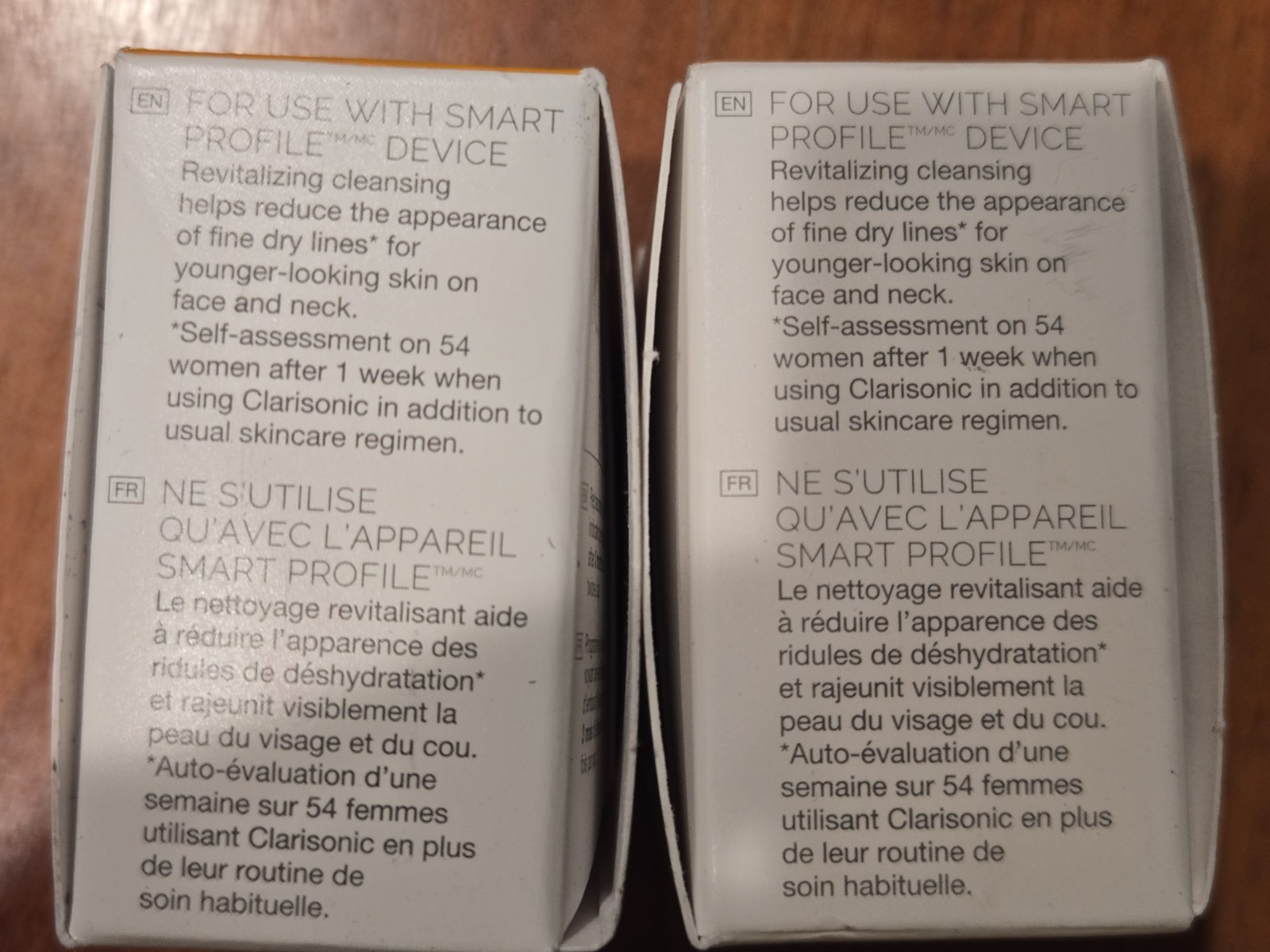Set of 2 Clarisonic Revitalizing Cleanse Brush Head Replacement Rare One Mia NEW