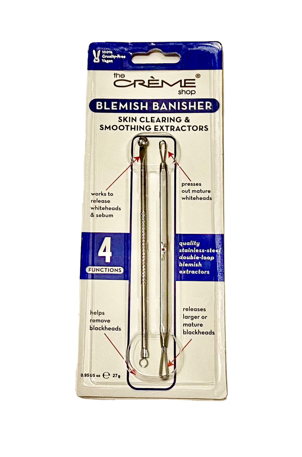 Blackhead Remover Pimple Popper Extractor Skin Acne Clearing Blemish Banisher