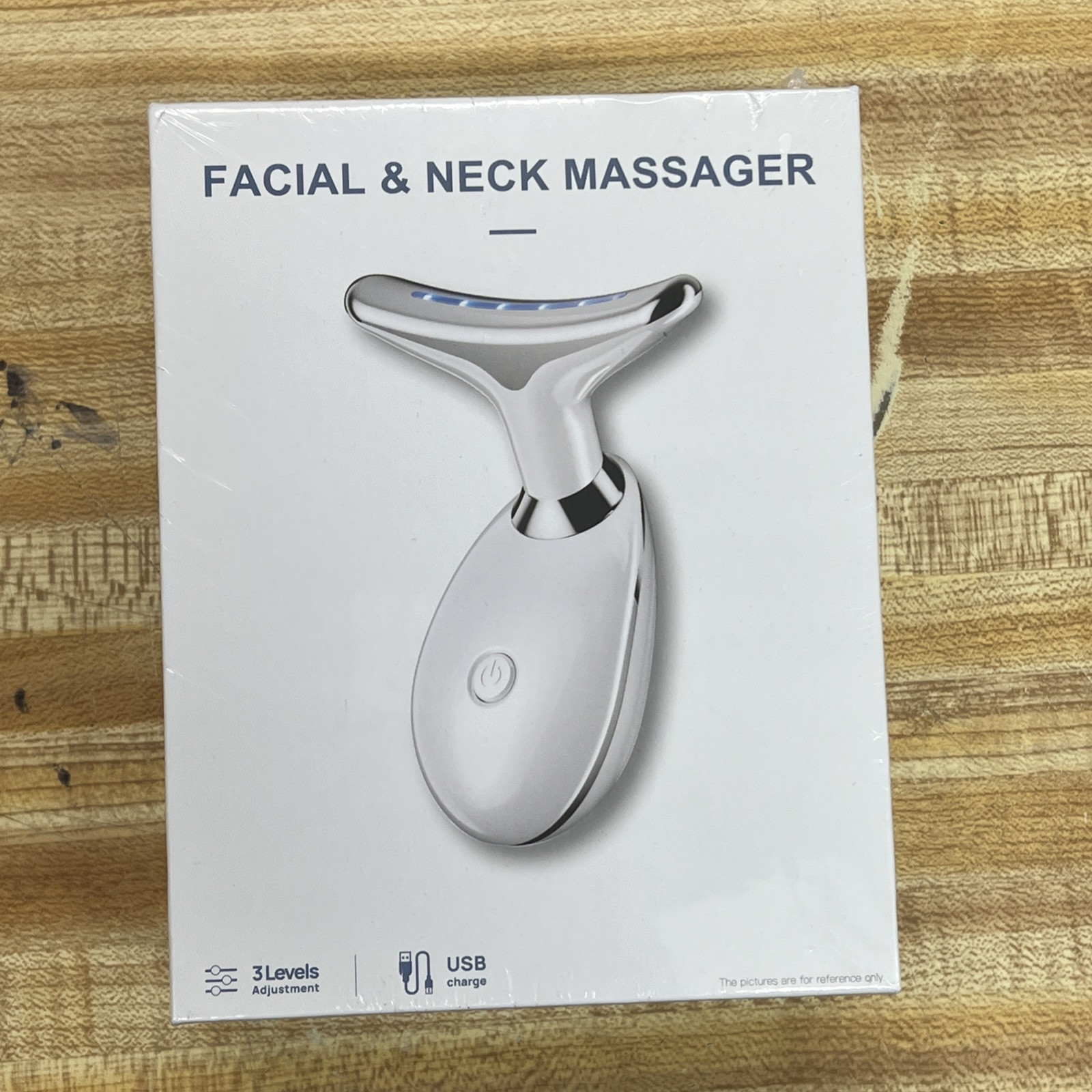 Neck Face Massager Face Sculpting Tool 3 Colour Modes and Vibration for Facial M