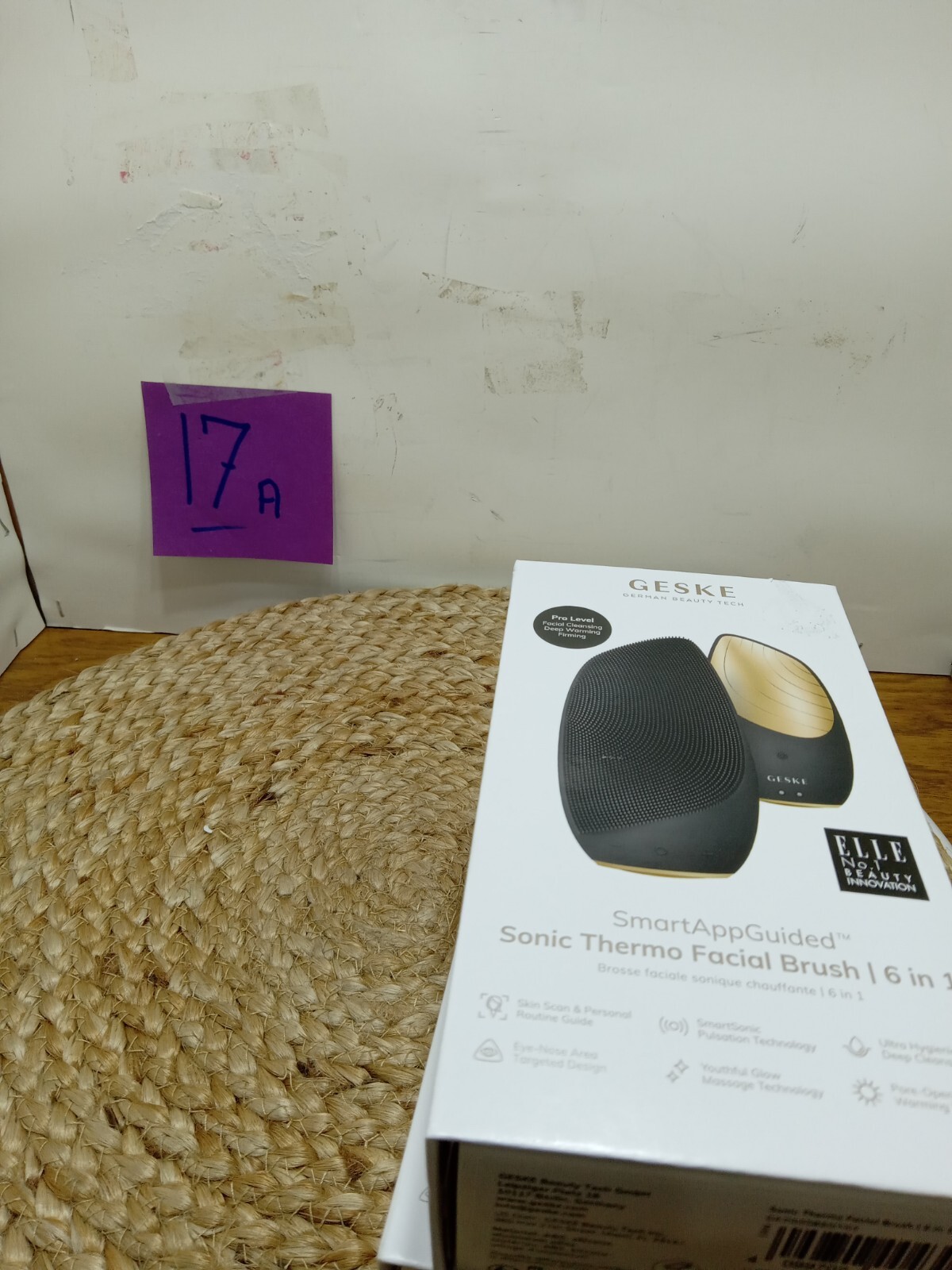 Geske Sonic Thermo Facial Brush 6 In 1 Black Or Purple 37 Each