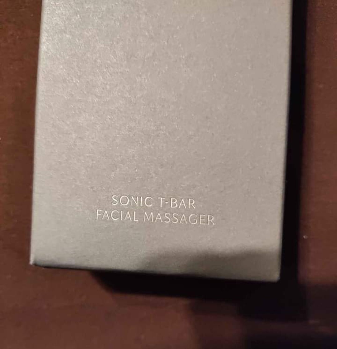 COMPLEX CULTURE Sonic T-Bar Facial Massager New in Box