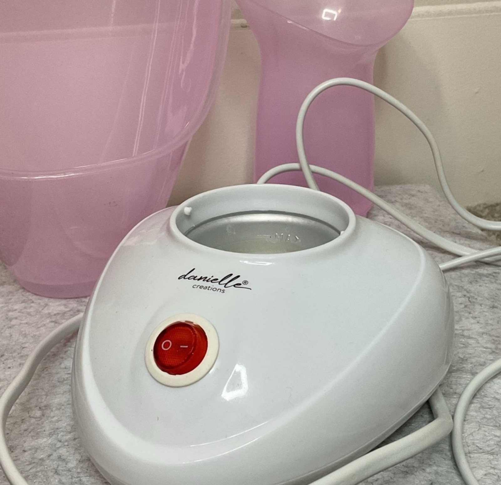 Pre-Owned: Danielle Creations Purple Facial Steamer In Original Box