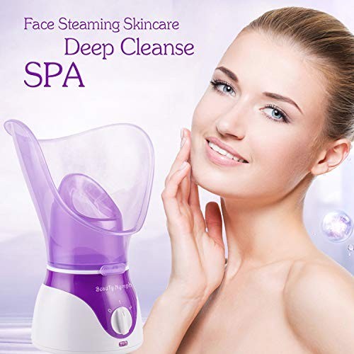 Beauty Nymph Facial Steamer Spa for Deep Cleansing and Hydrating Skin