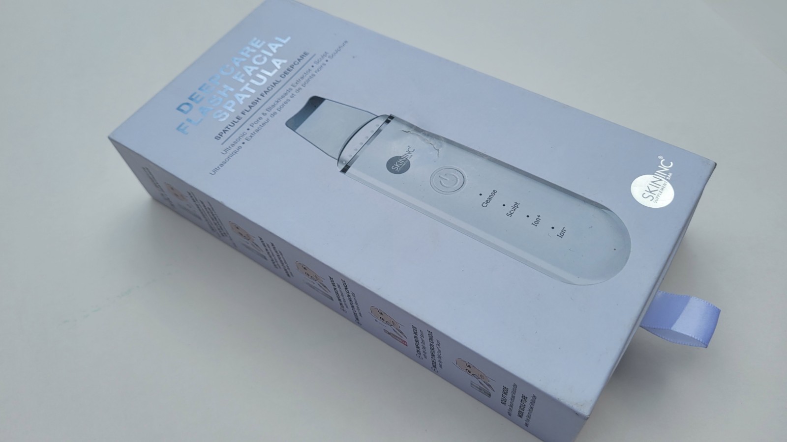 Skininc Deepcare Flash Facial Spatula Ultrasonic Pore & Skin Care Extractor