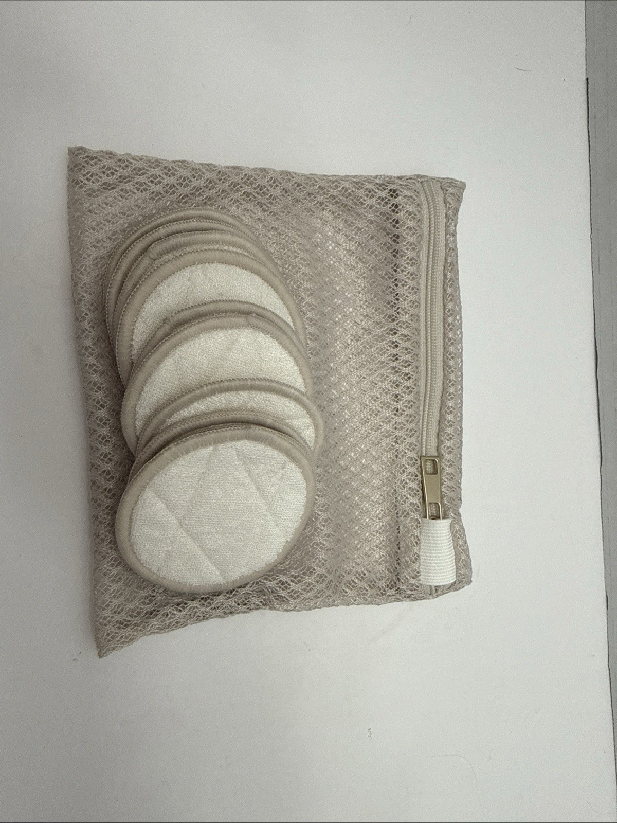 NEW Norwex Microfiber Bamboo Reusable Rounds 2.6” Diameter w/Mesh Pouch