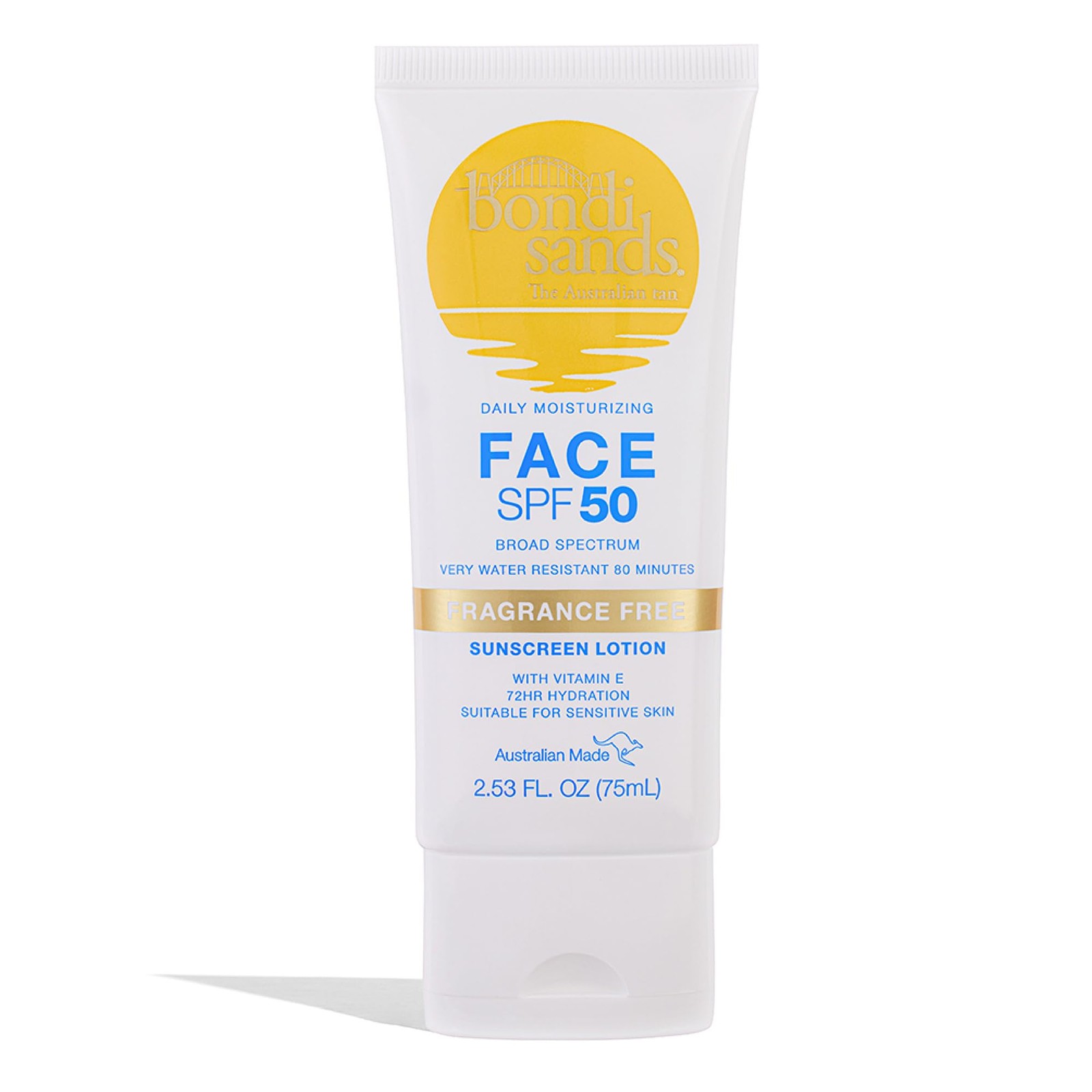 Bondi Sands Fragrance Free Daily Sunscreen Face Lotion 2.53 Fl Oz (Pack of 1)