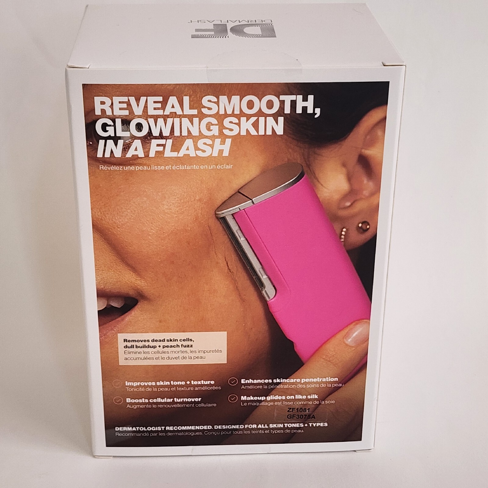 DERMAFLASH LUXE+ Device, Anti,Aging, Exfoliation, Hair Removal, and Dermaplaning
