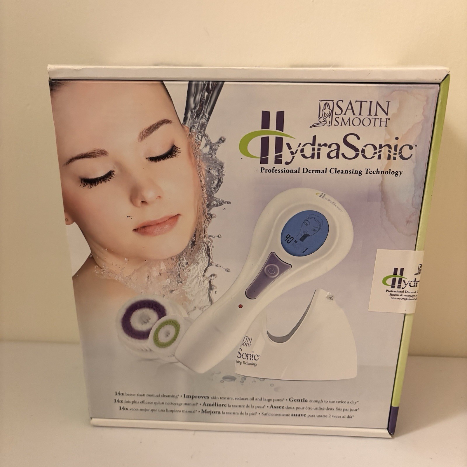 Satin Smooth Hydra sonic Professional Dermal Cleansing Technology