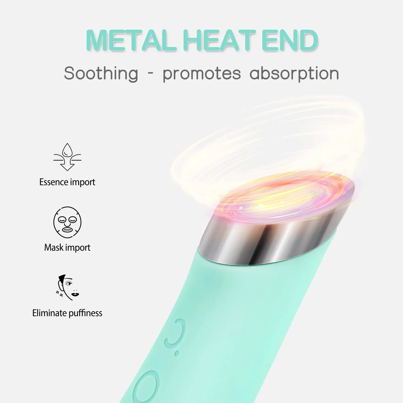 PRITECH Facial Cleansing Brush – Heatable Silicone Face Scrubber & Massager