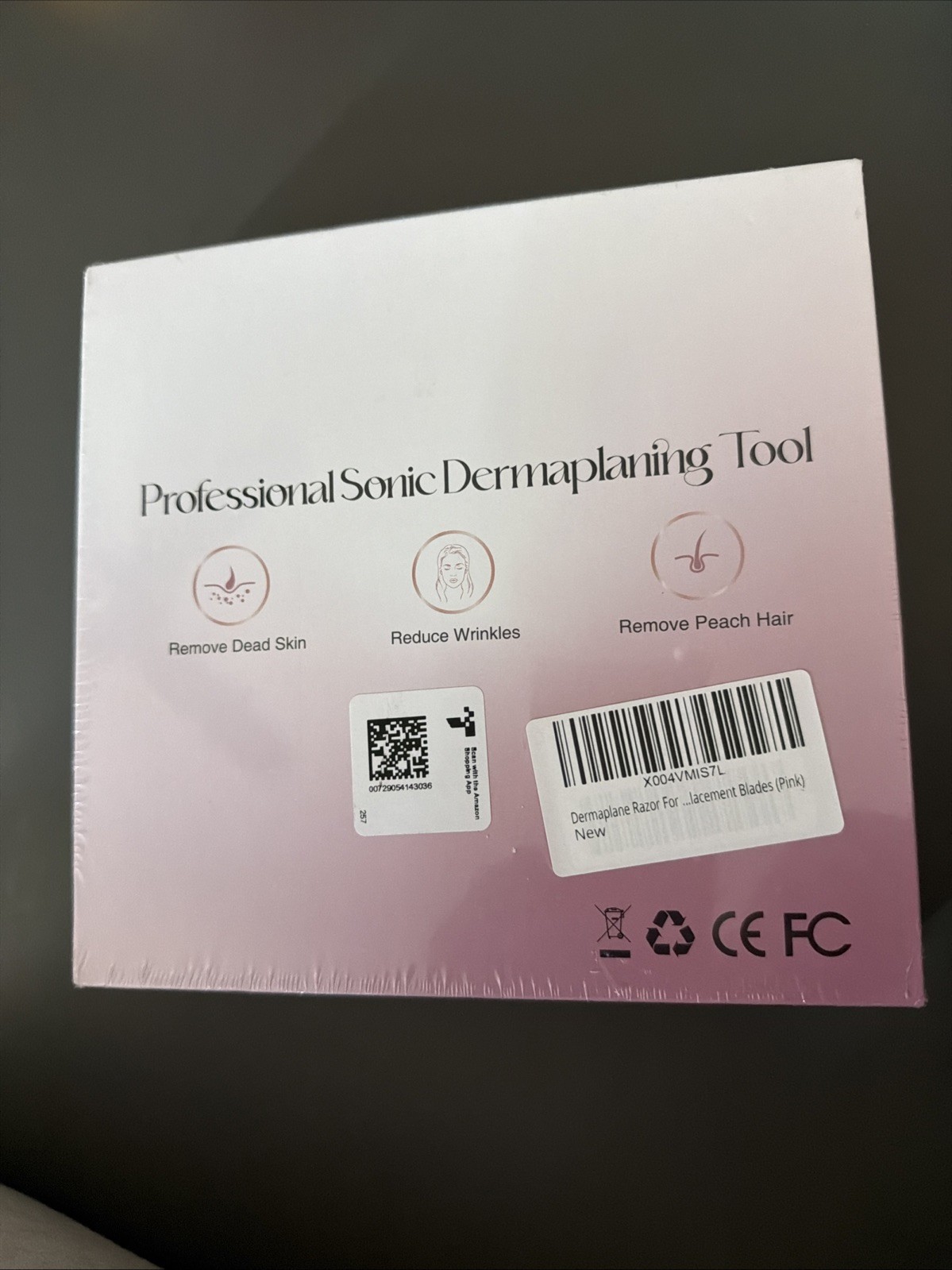 Professional Sonic Dermaplaning Tool Type-C Charging 3 Speeds Purple!!