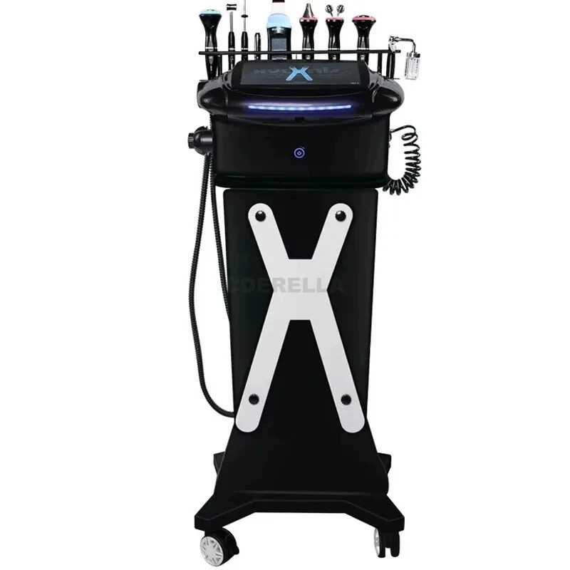 9 in 1 Hydra Machine Aqua Facial Device Beauty Health Aquaskin Smart Oxygen Jet