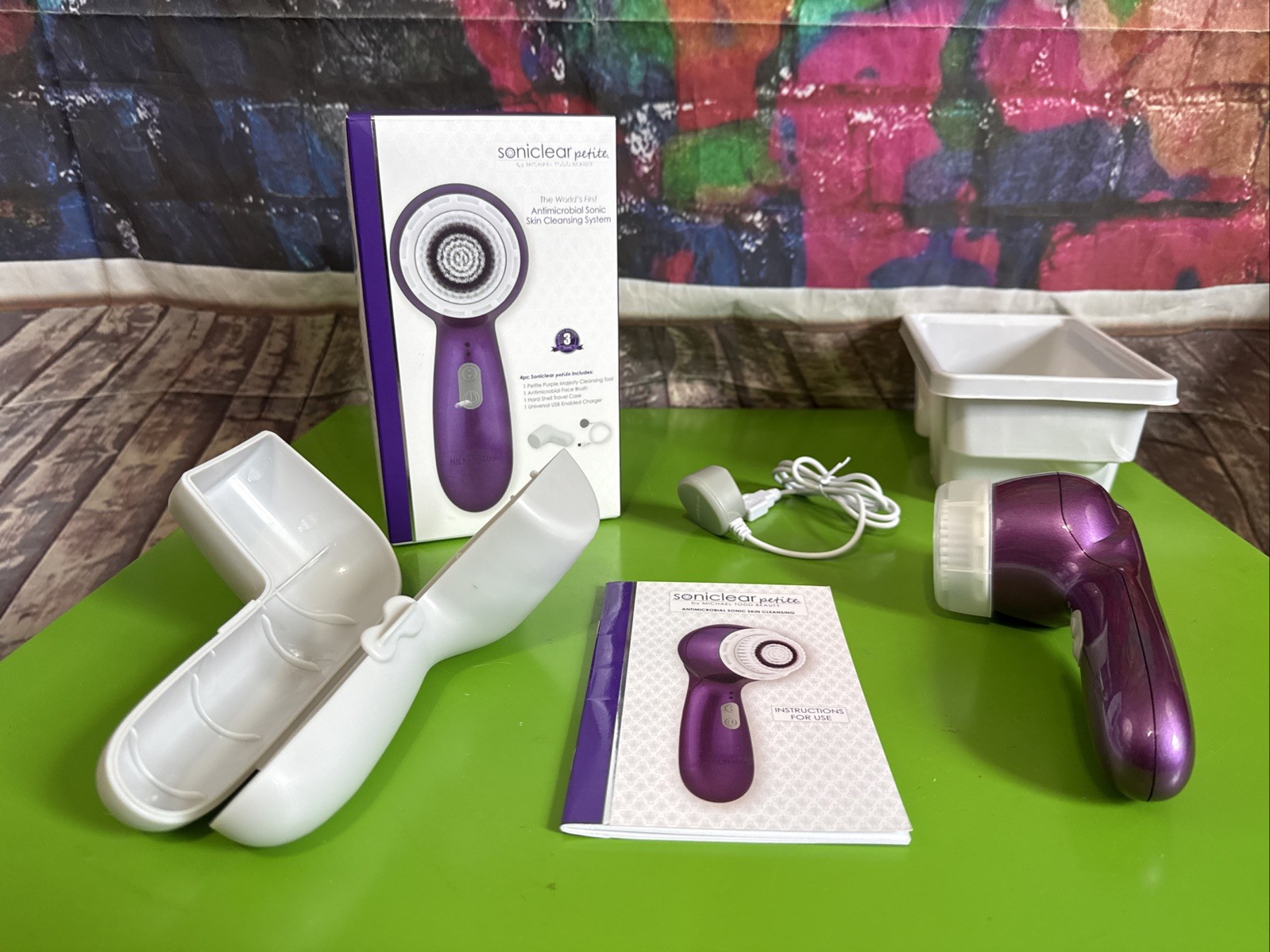 Soniclear Petite Antimicrobial Sonic Skin Cleansing System By Michael Todd