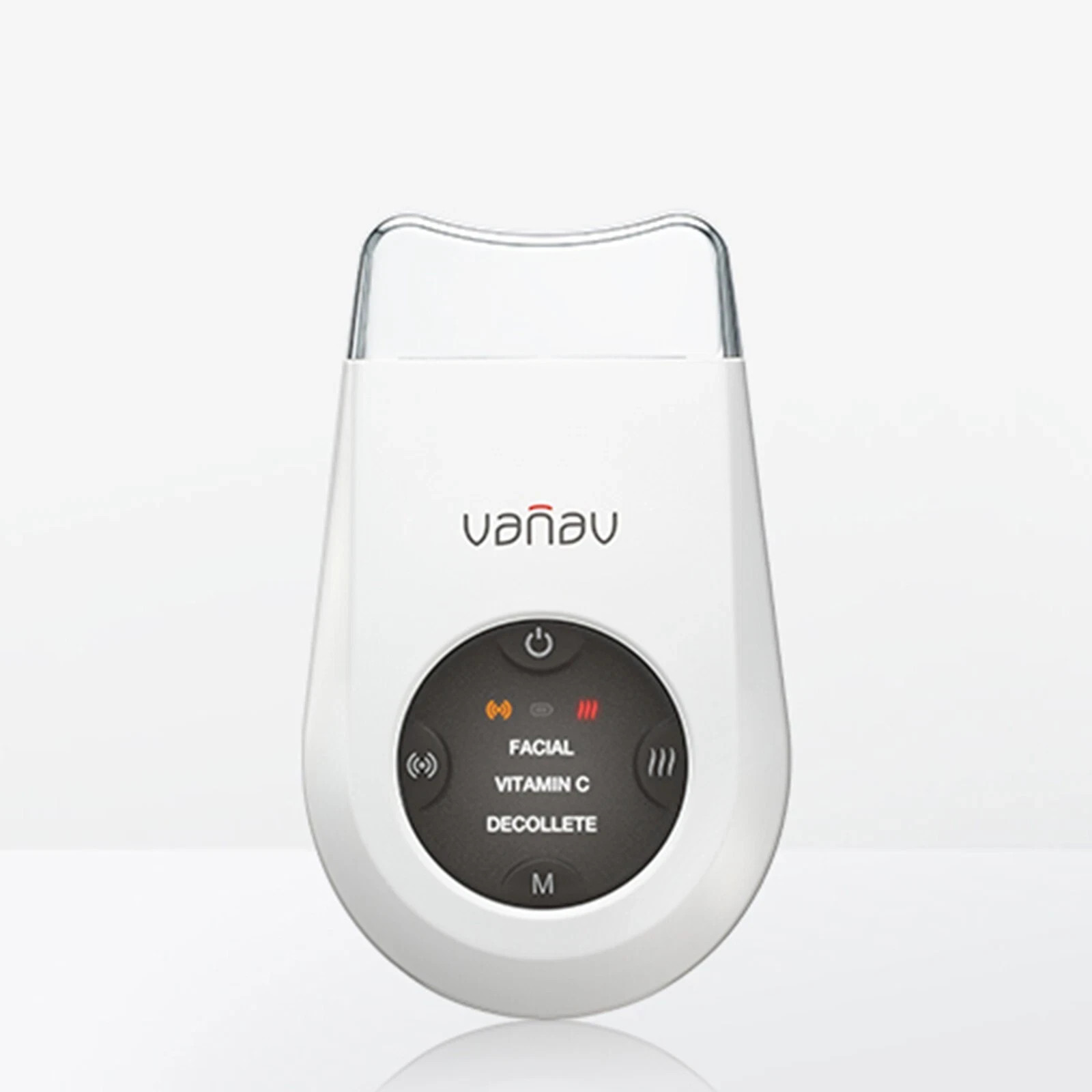 VANAV Skin Beam Galvanic LED Neck Facial Massager Gua Sha Head SKB1000