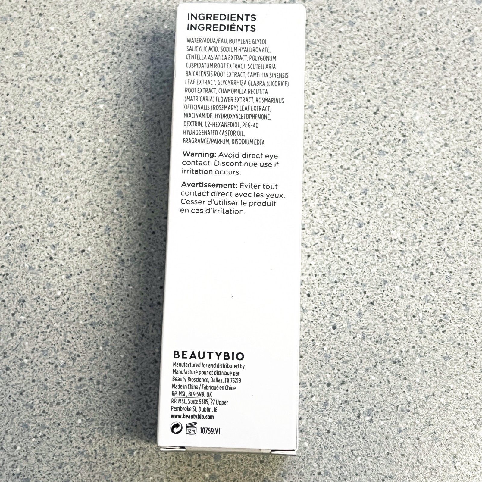 BeautyBio GloFacial Concentrate Solution 1.7 oz & 2 Treatment Tips NEW
