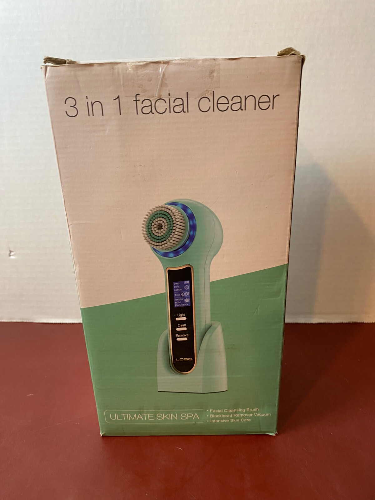 Raxurt Electric Facial Cleansing Brush with Blackhead Remover Vacuum