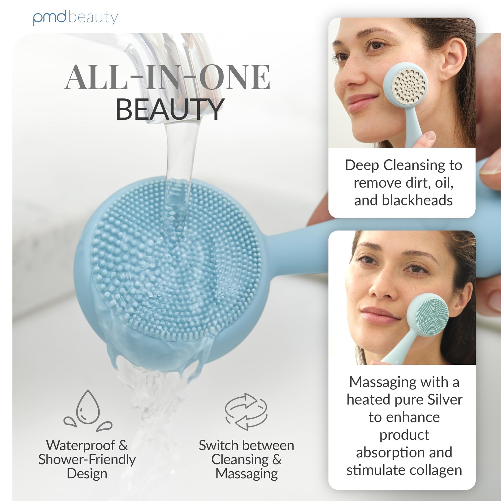 Pmd Beauty Clean Pro – Cleansing Smart Device Silicone Anti-Aging