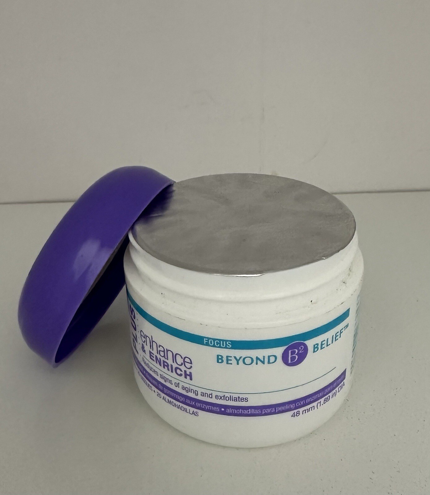 Beyond B2 Belief Plus Enhance & Enrich Enzyme 20 Peel Pads ~ Reduces Signs Of Ag