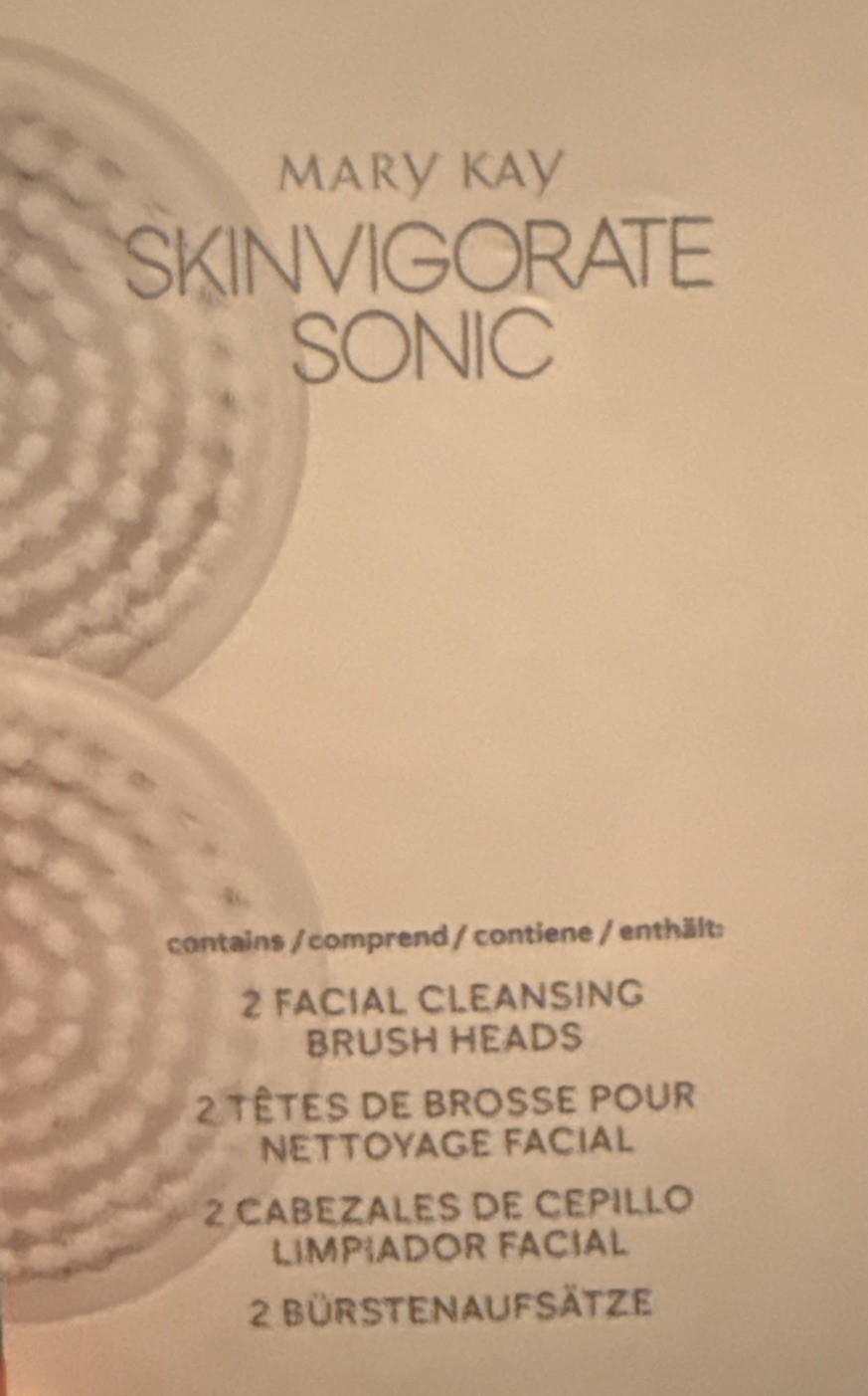 New Mary Kay Skinvigorate Replacement Brush Heads for Facial Cleansing Brush