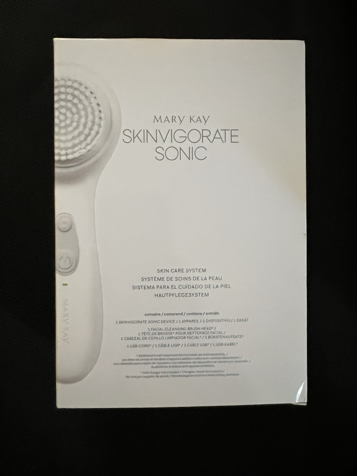 Mary Kay Skinvigorate Sonic Skin Care System With 1 Extra Brush Head