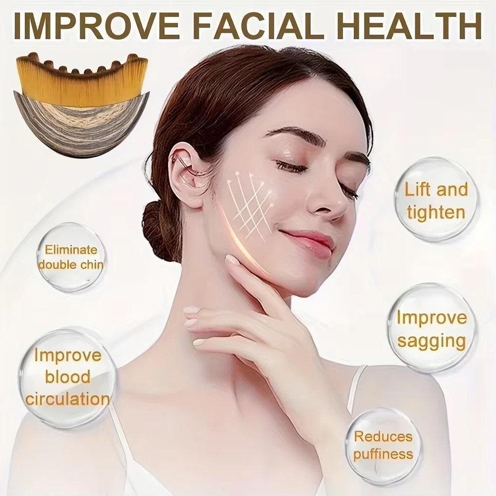 Contour Facial Brush Eye Massage Stick Acupressure Tool
